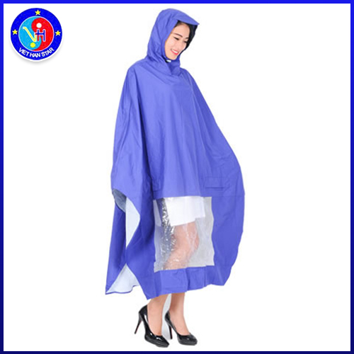 Áo choàng kính trong PVC